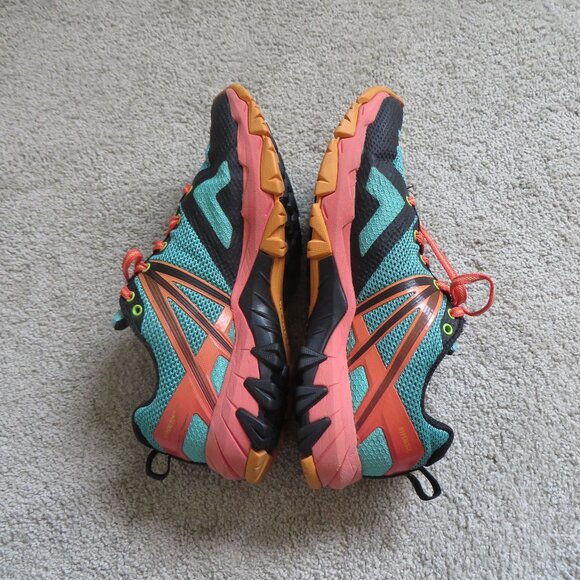 Merrell mqm flex womens hiking shoes size 8 blue/pink/orange mulitcolor #J12336 - Picture 7 of 10